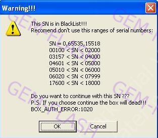 licence 5 not active